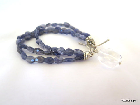 Blue Iolite Bracelet