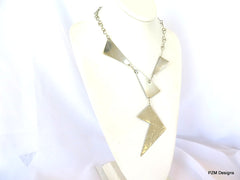 Artisan Silver Neck Piece - PZM Designs, handmade silver necklaces